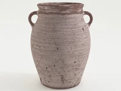 Elegant Ceramic Vase - High-Quality 3D Model for Interior Design 3D model