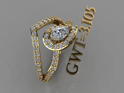 FASION RING 3D model