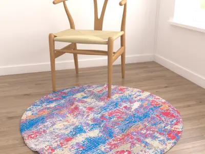 Rugs No 666 Low-poly 3D model