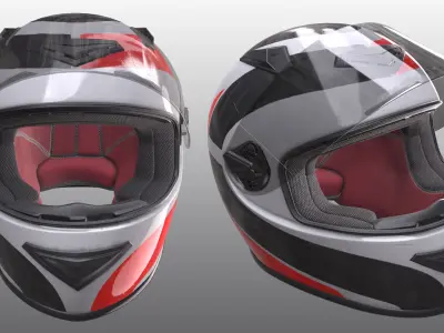 Helmet UVEX  3D model Low-poly 3D model