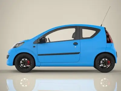 Mini sport car 3D model