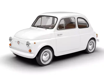 Fiat 500 1959 3d model  3D model