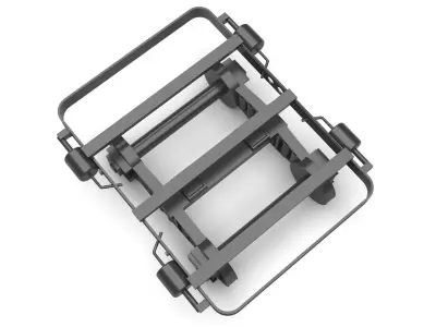 Train Wheels 3D model