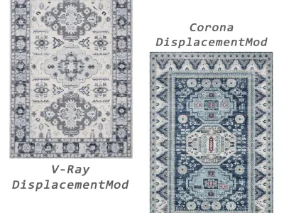 Rugs No 660 Low-poly 3D model