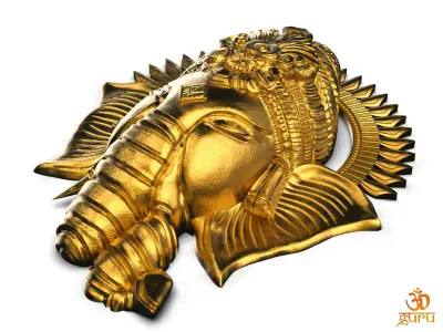 GANESH HEAD MODEL 3D model