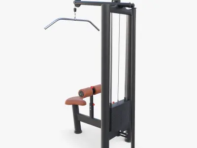 Lat machine 3D model