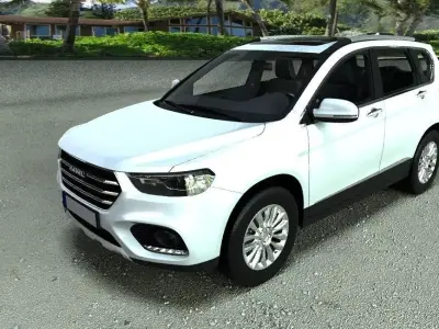 Haval h6 2018  3D model