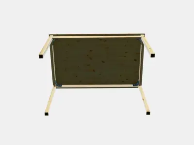 INGO Table Low-poly 3D model