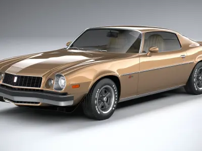 Chevrolet Camaro CG 1974 3D model