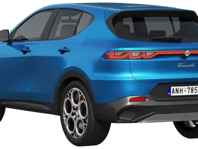 Alfa Romeo Tonale 2023 3D model