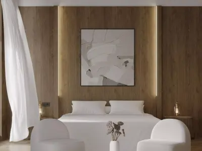  Bedroom interior 20 3D model