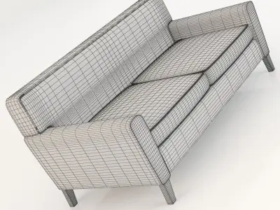 Condo Studio Sofa 3D model