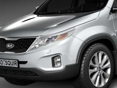 Kia Sorento 2014 3D model