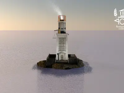 Roman Island Faro 3D model
