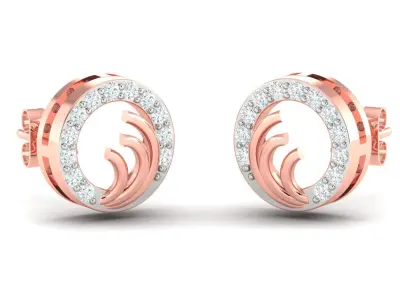 Pendant Earrings combo - 0076 3D print model