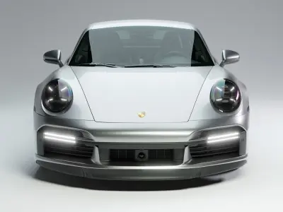 Porsche 911 Turbo S 992 2020 3D model