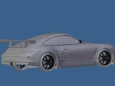 Porsche Classic GT3 3D model