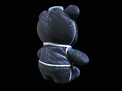 bear plush toy 3D model