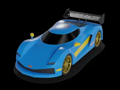 Cars and action games Remote Control Car 3D model