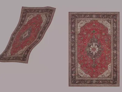 Antique Carpet 3D model