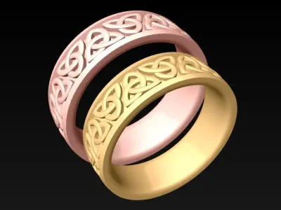 Wedding Rings - N182201 3D print model