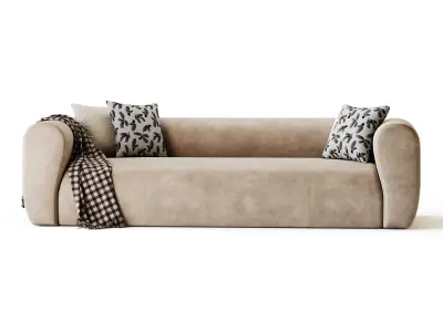 Zola Sofa Family 3D model