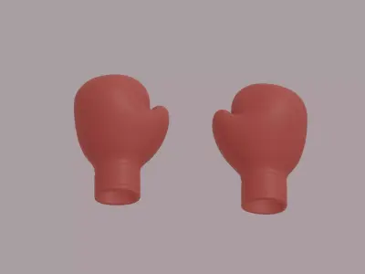Boxing Gloves 3D model