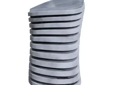 Futuristic Skyscraper Free 3D model