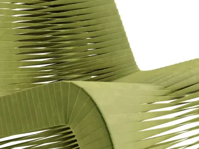 Contriga Rocking Chair 3D model