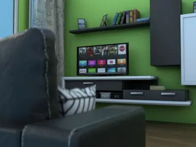 LIVING ROOM 3D model