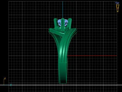 Women Ring 3DM Womens Ring 3d models 3D print model 3D print model 13