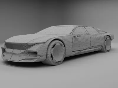 CyberPunk 2077 Car1 3D model