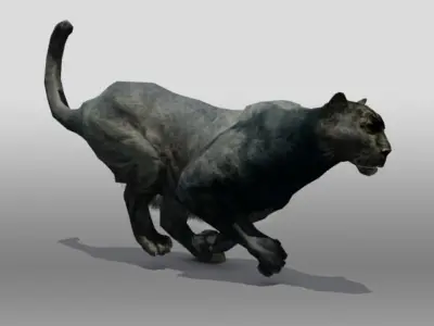 Black Panther 3D model