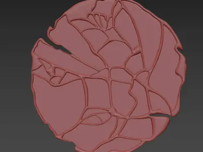 Glance mirror 3D model