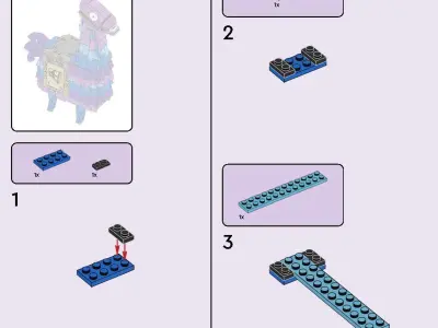 TwindBricks3D - 77071 Supply Llama 3D print model