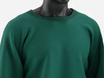 Sport Sweatshirt Couple Set 3D model