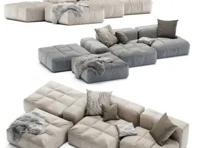 Arravanti Sofa tufty 3D model