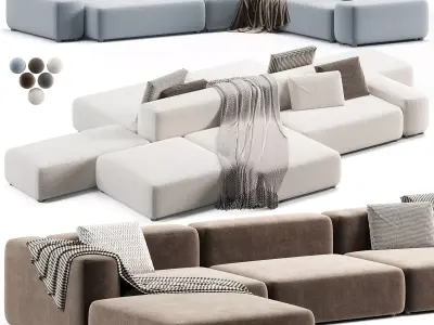 Lapalma Plus Sectional Sofa 3D model