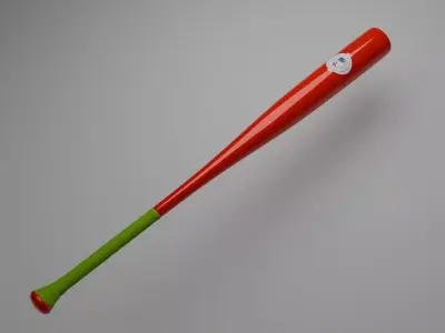 Baseball Bats 3D 3D model