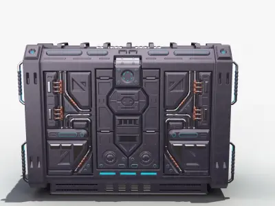 Sci Fi Generator 3D model