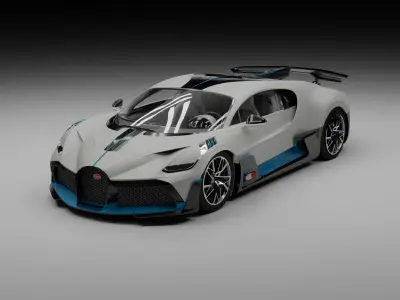Bugatti Divo 3D model