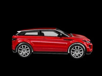 Range Rover Car  Low-poly 3D model