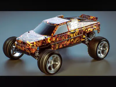 Remote Control Vehicle  3D model