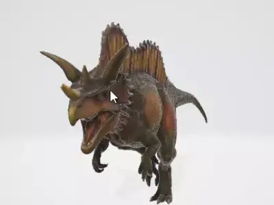 Prehistoric Dinosaur 3D Asset 3D model