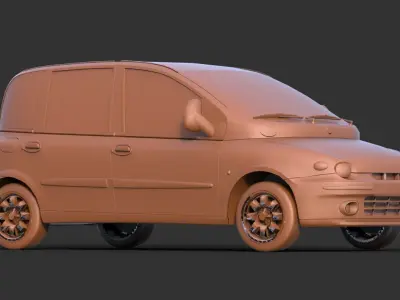 Fiat Multipla 3D print model