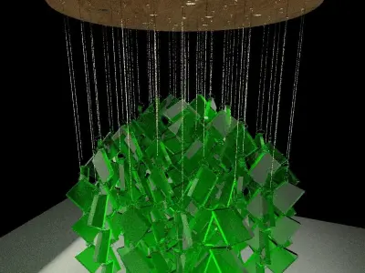 Chinese Lantern 3D model 24