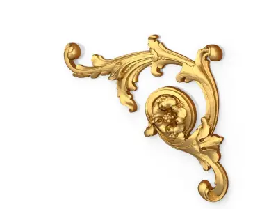 Classic decor ornament 138 3D model