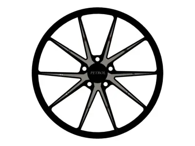 Cast rim Petrol-P0A Mixed 3D model
