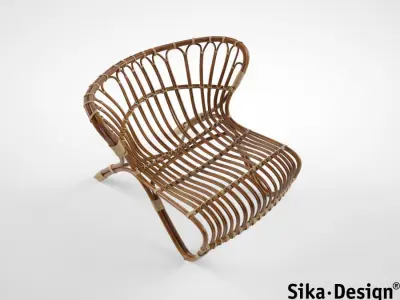 Sika Design Fox chair 3D model