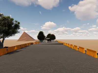 exterior -landscape 3D model
